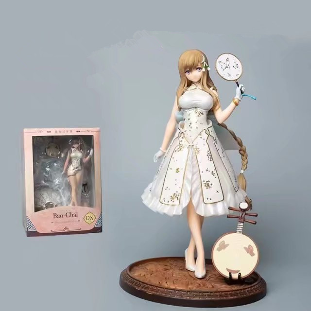 原画 幻想红楼梦宝钗 1/6 衣服可拆卸 硬体 公仔摆件盒装手办模型