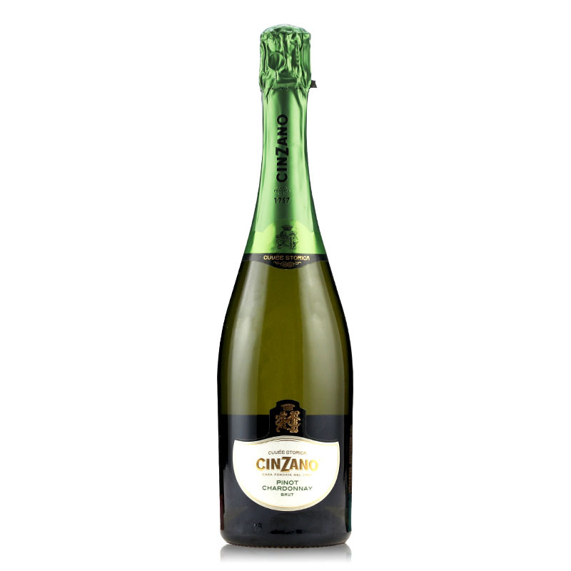 仙山露cinzano比诺霞多丽白起泡葡萄酒 意大利汽泡酒聚会日常配餐