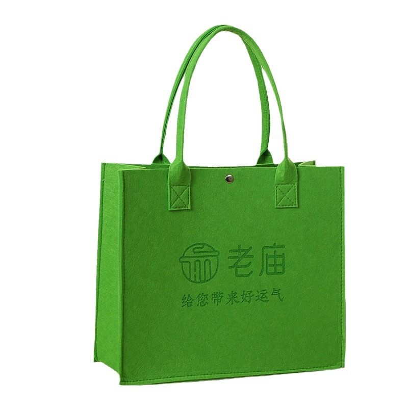 Factory Felt Handbag Customized Year-Old Wedding Gift Felt Bag Advertising Felt Bag Wholesale
