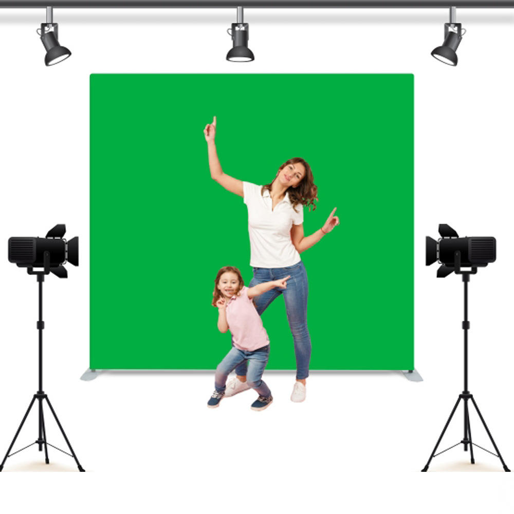 绿色摄影摄像抠图背景支架 铝合金拍照游戏直播抠像绿幕支架