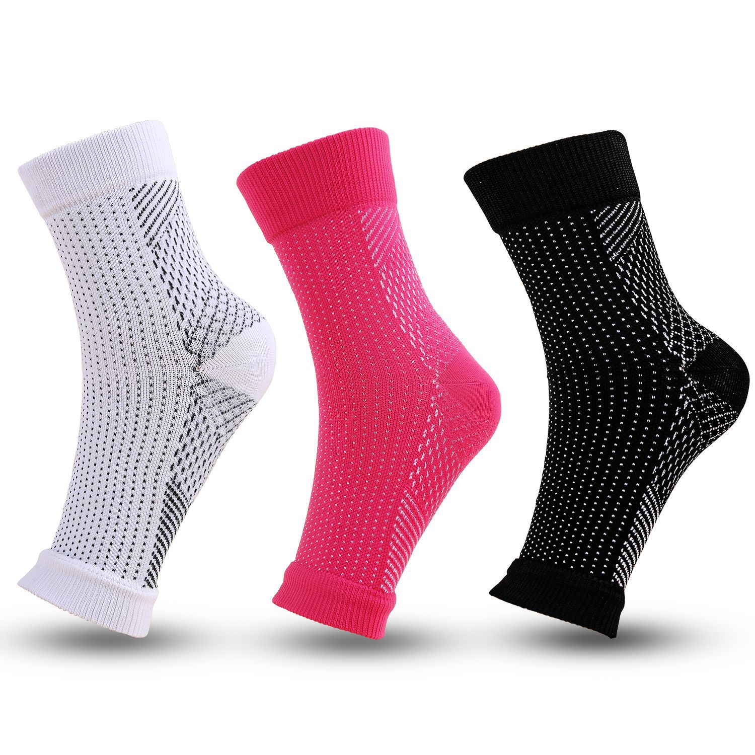 Pressure Ankle and Wrist Guard Compression Socks Anti Fatigue Compression Foot Sleeve in Stock