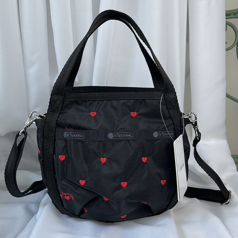 女布包休闲女式包动漫卡通印花单肩托特包斜挎包两用手提包8056