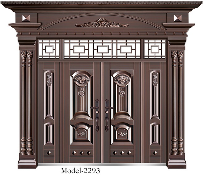 别墅仿古平开门