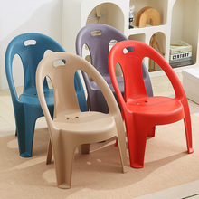 塑料小凳子加厚家用椅子换鞋凳沙发小板凳儿童靠背椅成人茶几矮凳