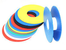 管芯包装卷料圆环收料盘线圈蓝色黑色中空挡板卡板平板