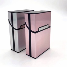 DH8965创意金属铝合金20支装烟盒防潮防挤压个性男士烟盒个性刻字