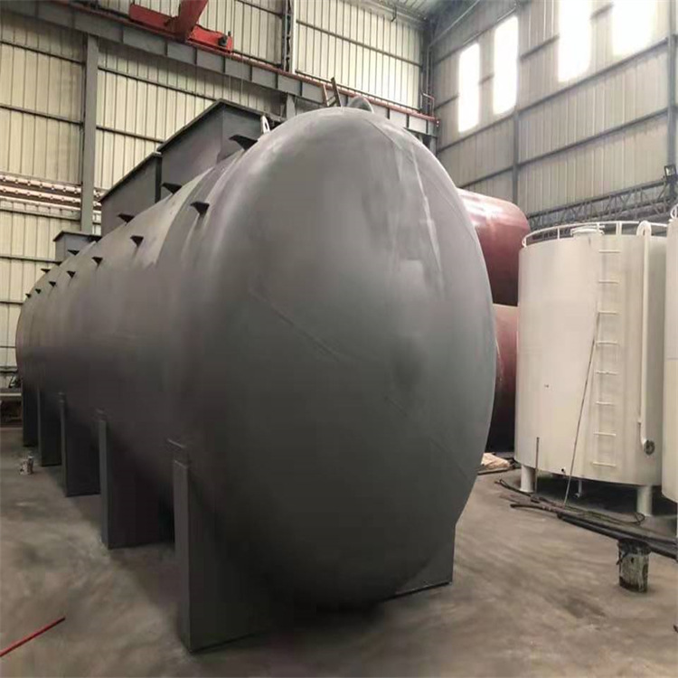 定制柴油油罐5000升柴油罐5吨卧式地面加油罐柴油发电机油罐062200