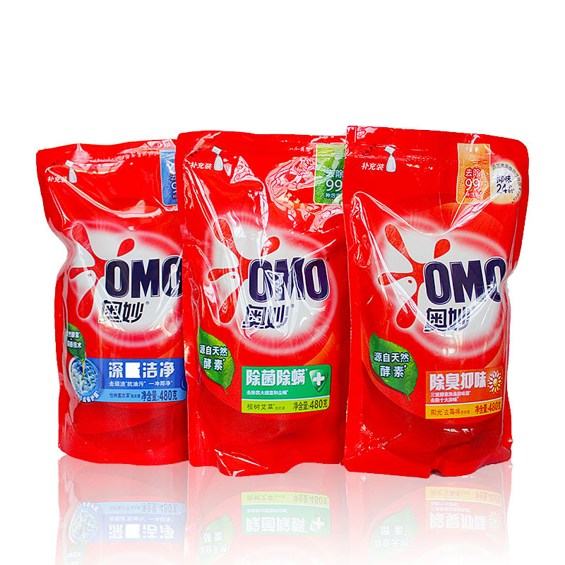 奥妙洗衣液袋补充装480g袋装代发多香型-阿里巴巴