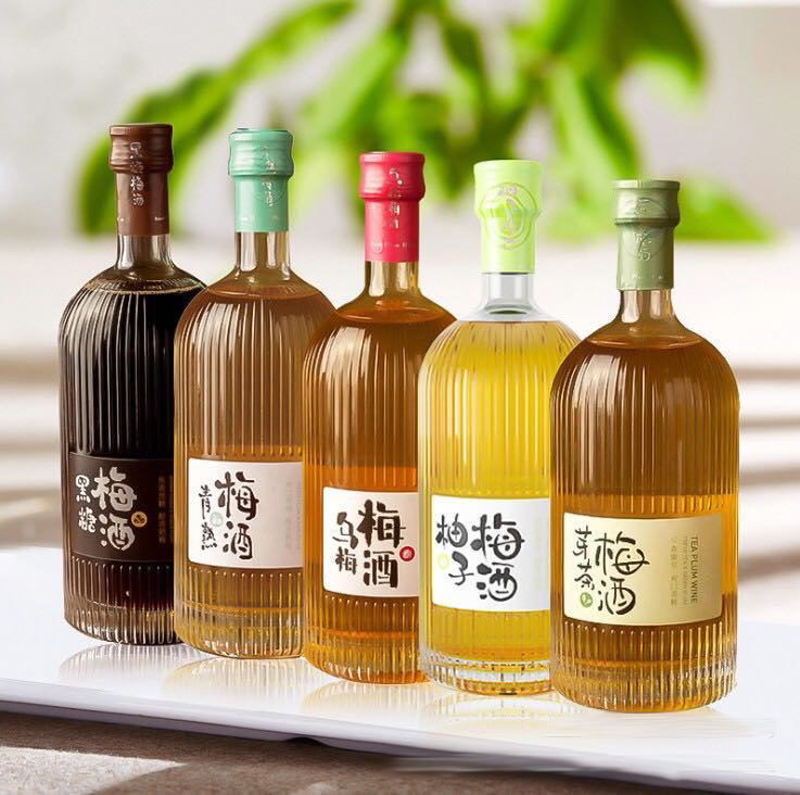 厂家批发果酒瓶子空酒瓶白酒瓶密封杨梅酒玻璃酒瓶 1斤装红酒瓶