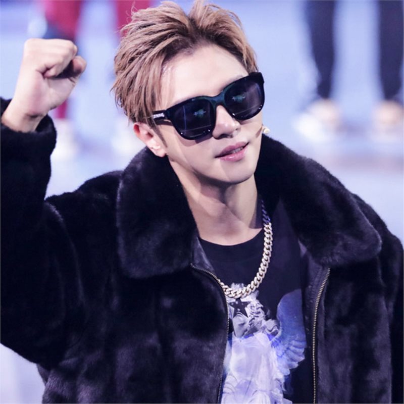 罗志祥王嘉尔同款项链潮流男女街头嘻哈镶钻粗链网红霸气满钻古巴