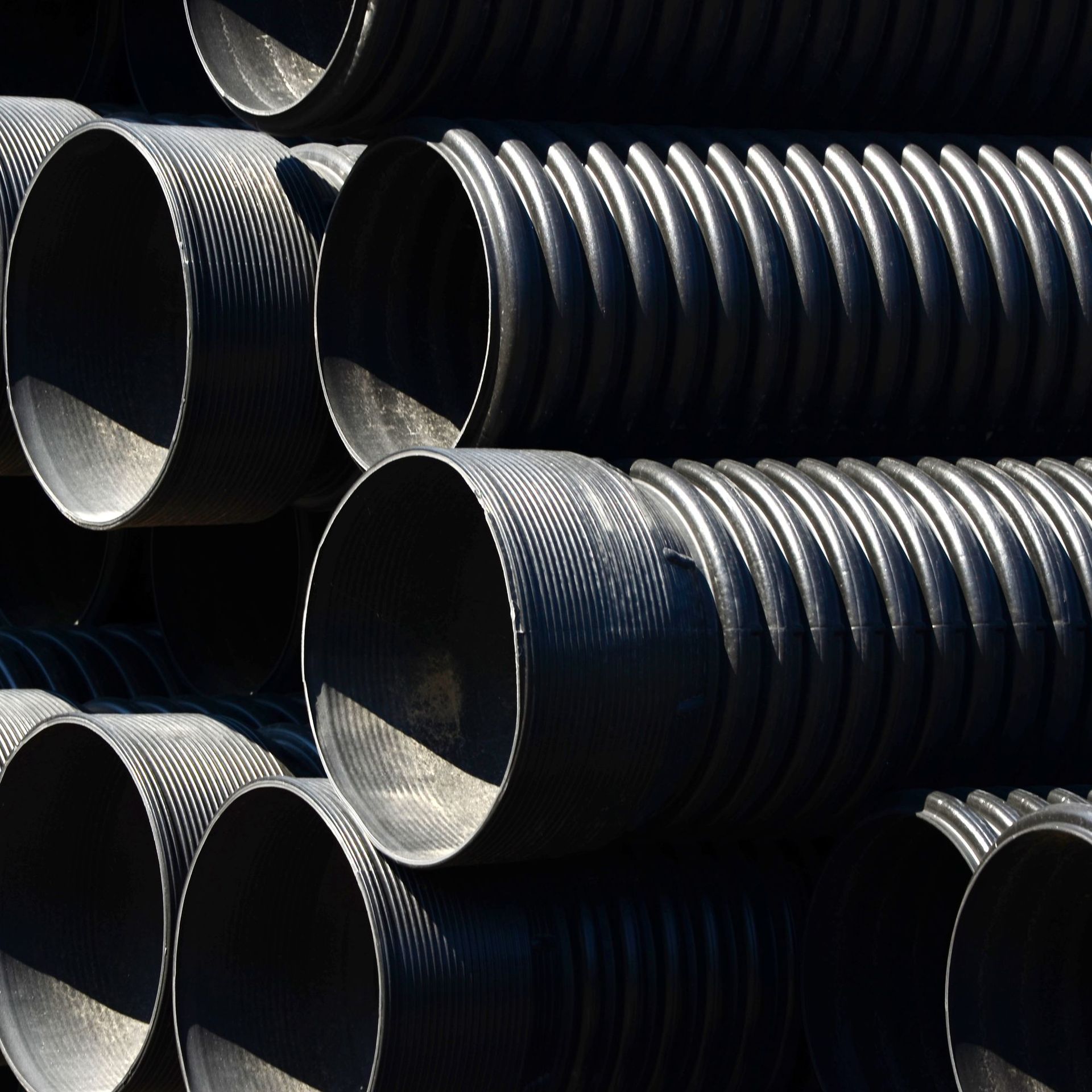 hdpe双壁波纹排水管dn300排污管道大口径pe波纹管现货厂家批发