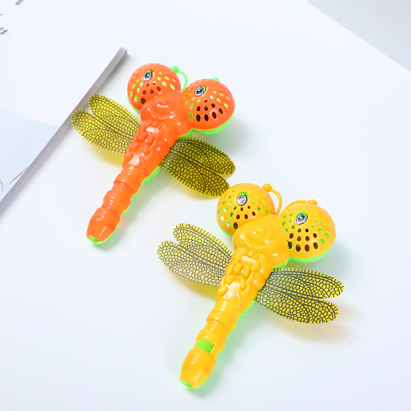 Dragonfly Bell Baby Rattle Children's Toys Educational Toys Dragonfly Rattle Stall Toys