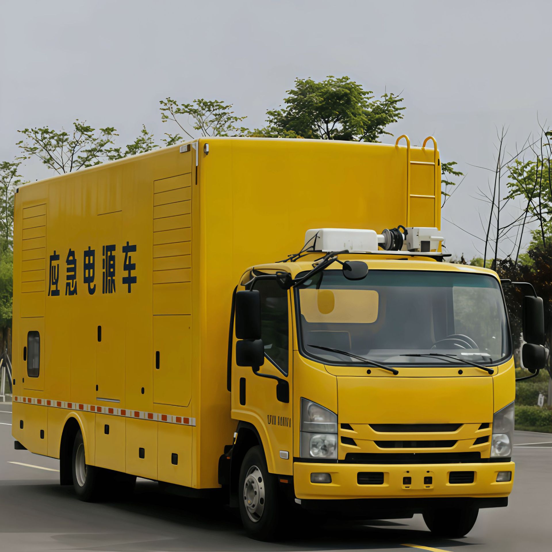 电源车 移动应急电源车移动电站 应急抢险照明车 庆铃200kw电源车