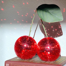 跨境新品Cherry Disco Balls镜面玻璃砖樱桃迪斯科球手工制作(二)