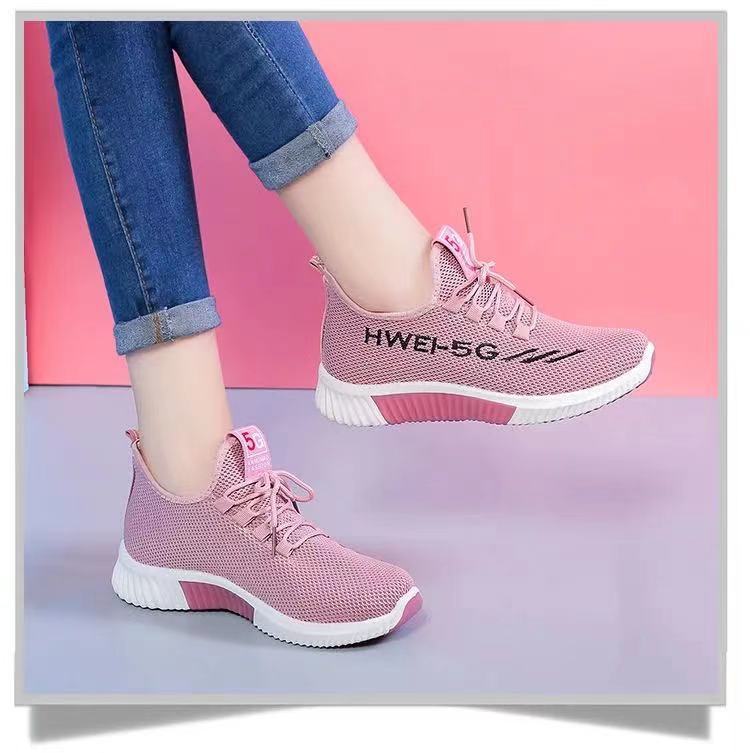 Summer Old Beijing Cloth Shoes Women's Casual Low-Top Running Shoes Fashionable Breathable Hiking Sneaker Confinement Mom Shoes