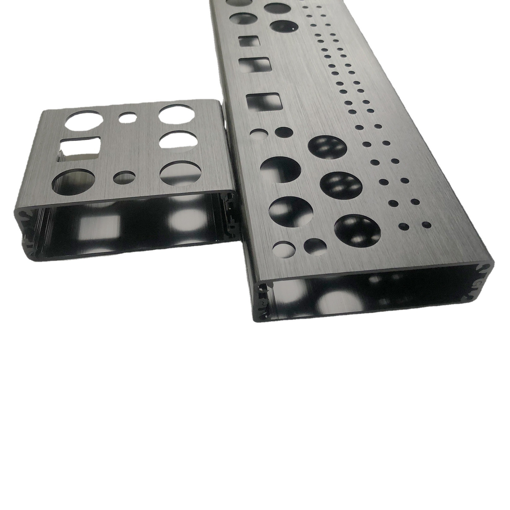 厂家直供铝合金面板 多媒体功放控制铝型材面板 各类铝材控制面板