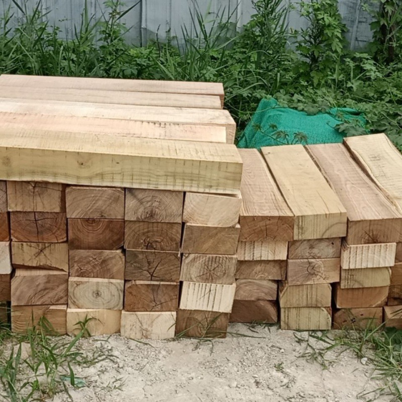 售吊车枕木机器枕木榆木槐木各种方木各种硬杂木厂家直销
