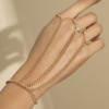 Retro Simplicity chain Rhinestone Mittens Bracelet Europe and America Trend Metal Back multi-storey Bracelets Retro Simplicity chain Rhinestone Mittens Bracelet Europe and America Trend Metal Back multi-storey Bracelets