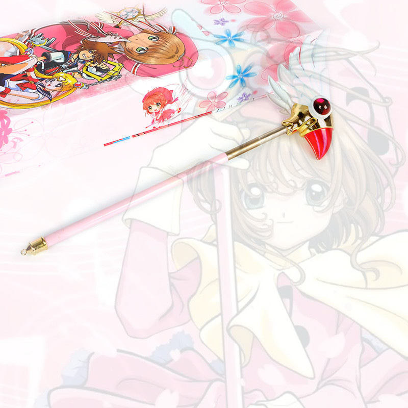 百变小樱魔法棒c款,魔卡少女樱-粉,小樱变身器-粉,粉色百变魔法棒