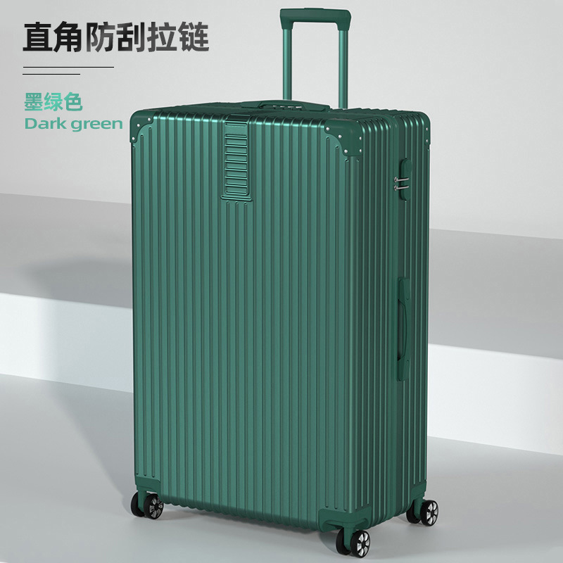 Oversized Retro Luggage Women's 34-Inch Student Universal Wheel Trolley Case 24 Men's Password Suitcase Extra Large Leather Case 60-Inch