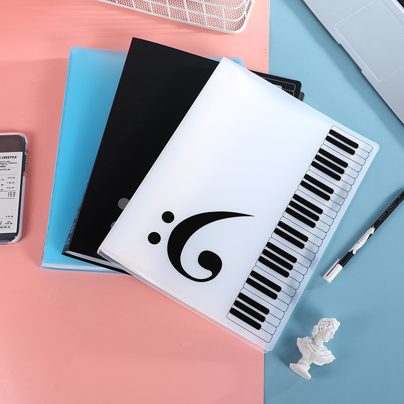 a4钢琴谱夹乐谱夹册40页资料册插页夹五线谱夹文件夹可定制-阿里巴巴