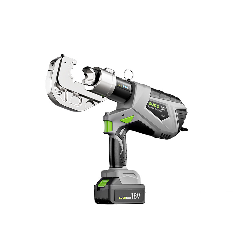 新款电动液压钳电动压线钳锂电池铜铝端子充电压接钳线缆钳电缆剪