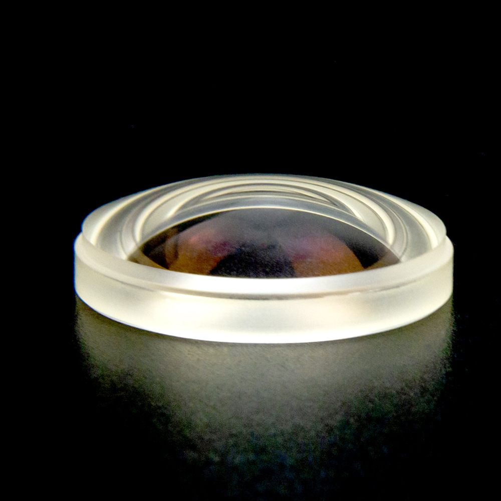 定制带台阶玻璃凸凹透镜 光学聚焦 汽车大灯 光学仪器配件 ar wl