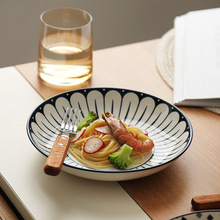 陶瓷盘子菜盘家用创意饭盘日式深盘高颜值网红盘子ins餐具