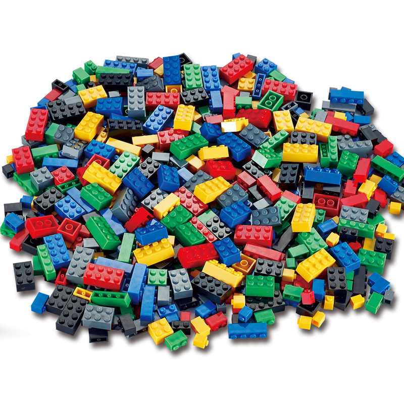 澳洲积木1000块 小颗粒diy儿童拼装玩具早教幼儿散装积木兼容乐高