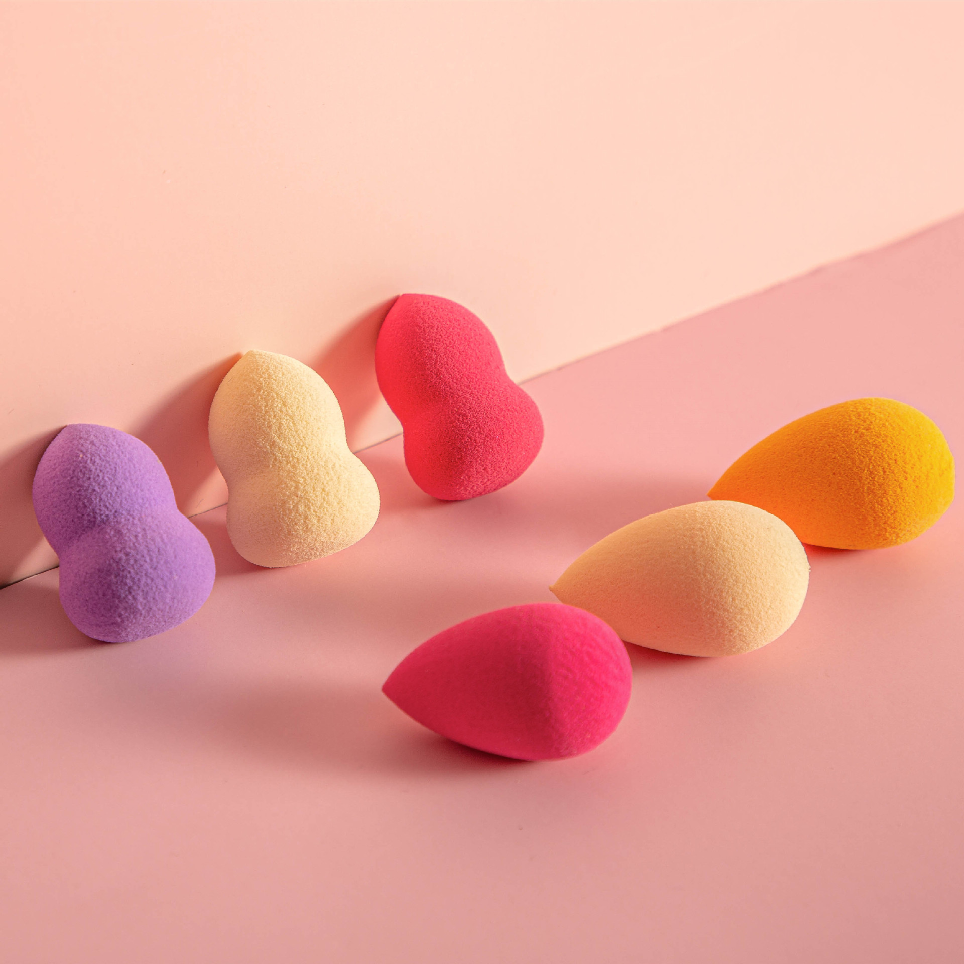 源头厂家订制超软美妆蛋不吃粉四格八格美妆蛋粉扑套装