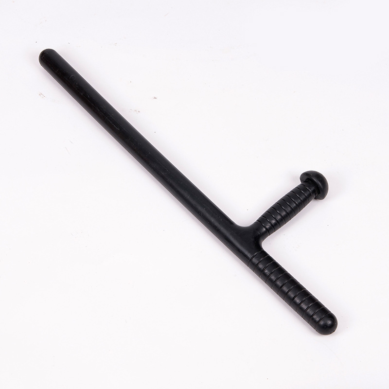 t字棍t型拐棍棒防暴棍户外防身护具橡胶t字棍子安保用品武术用品