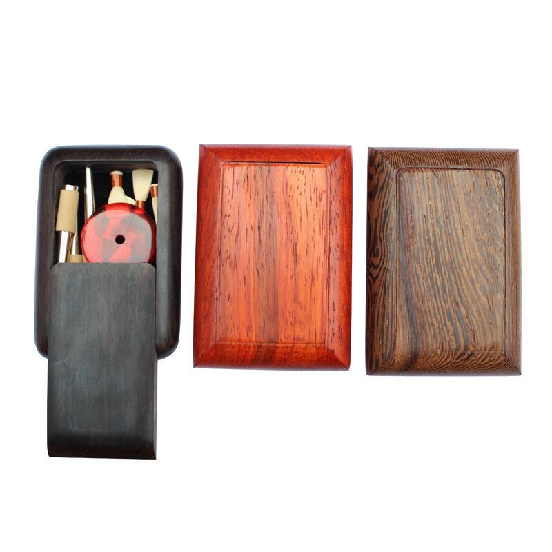 红木唢呐哨片盒/嘴子盒/唢呐哨子盒/唢呐配件盒乌木哨片盒