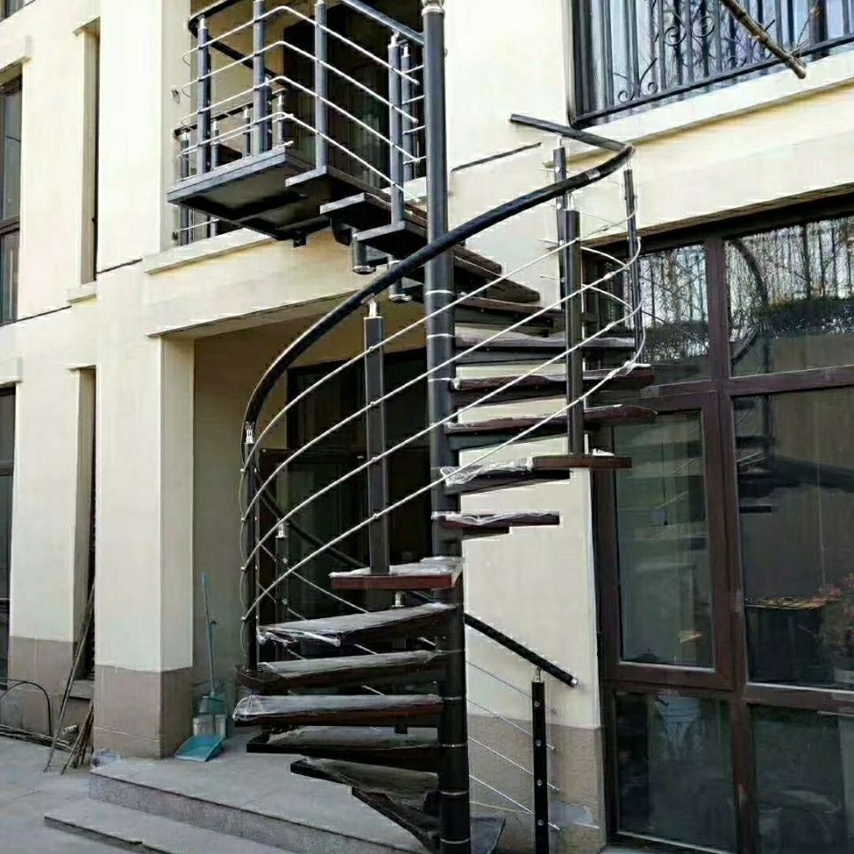 家用楼梯旋转楼梯室外旋转阁楼楼梯消防楼梯楼梯厂家直销