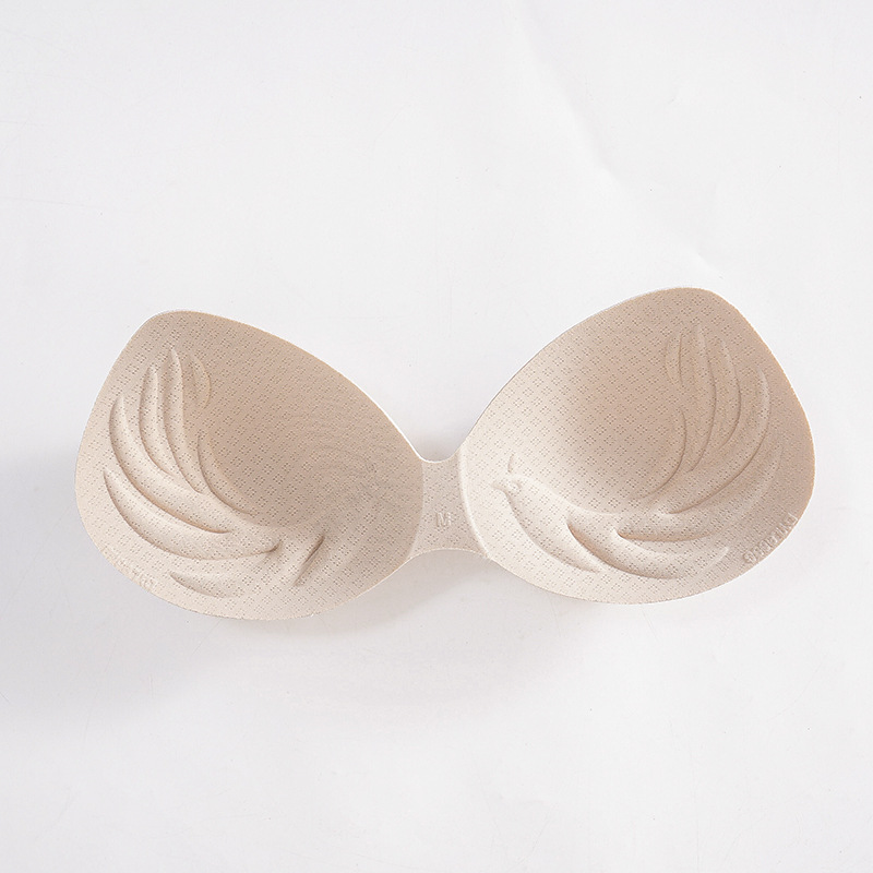 天然乳胶胸垫内衣插片防螨除菌透气排汗海绵垫聚拢胸罩杯垫片