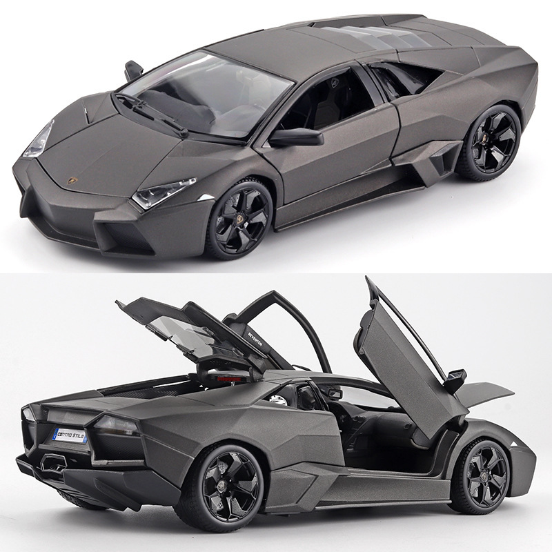 1:18比美高 兰博 雷文顿 基尼 跑车静态模型玩具摆件收藏精品