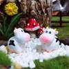 moss and lichen Micro Landscape Decoration Dairy cow Doll Decoration DIY Assemble Decoration resin Small animals Decoration moss and lichen Micro Landscape Decoration Dairy cow Doll Decoration DIY Assemble Decoration resin Small animals Decoration