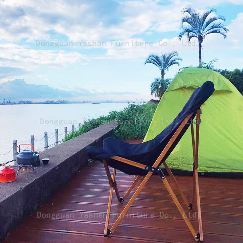 露营椅折叠椅批发野餐野营椅子铝制蝴蝶椅户外便携式露营折叠椅