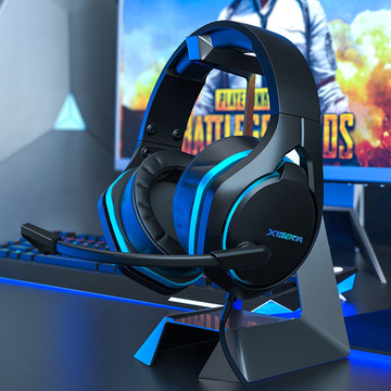 现货跨境西伯利亚v22电脑游戏耳机头戴式带麦7.1声道电竞有线耳麦