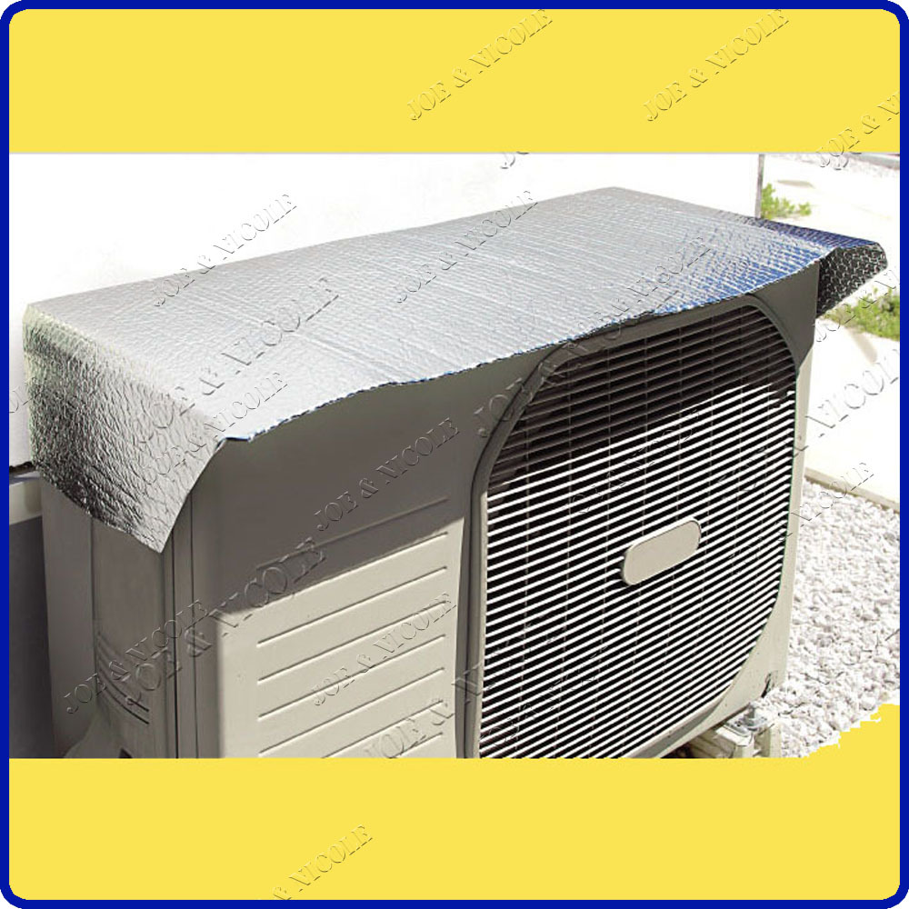 Magnet Type No Tools Japanese Air Conditioner Outdoor Hood Shading Heat Avoiding Electricity Saving New Countermeasures to Reduce Energy Consumption