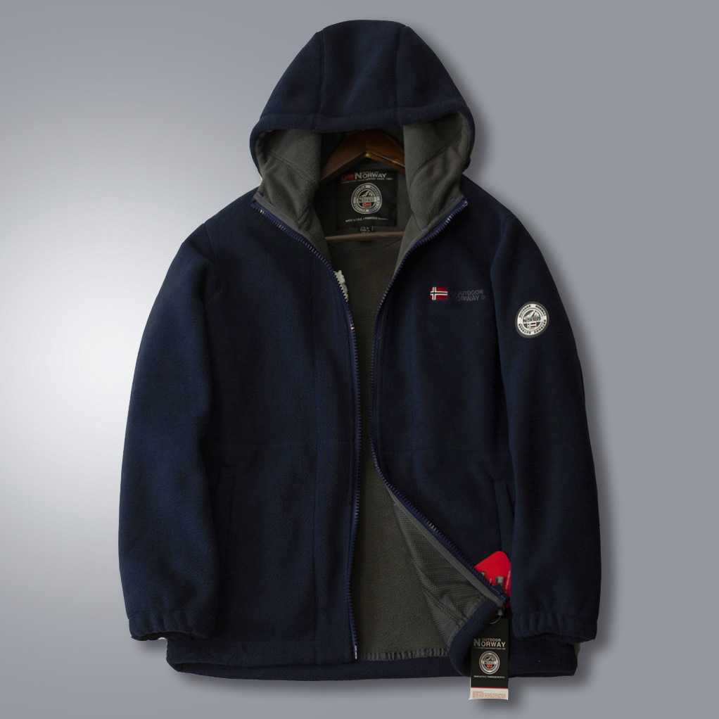 店男女挪威摇粒绒加厚夹克抓绒衣外套阡陌男装图图家-阿里巴巴