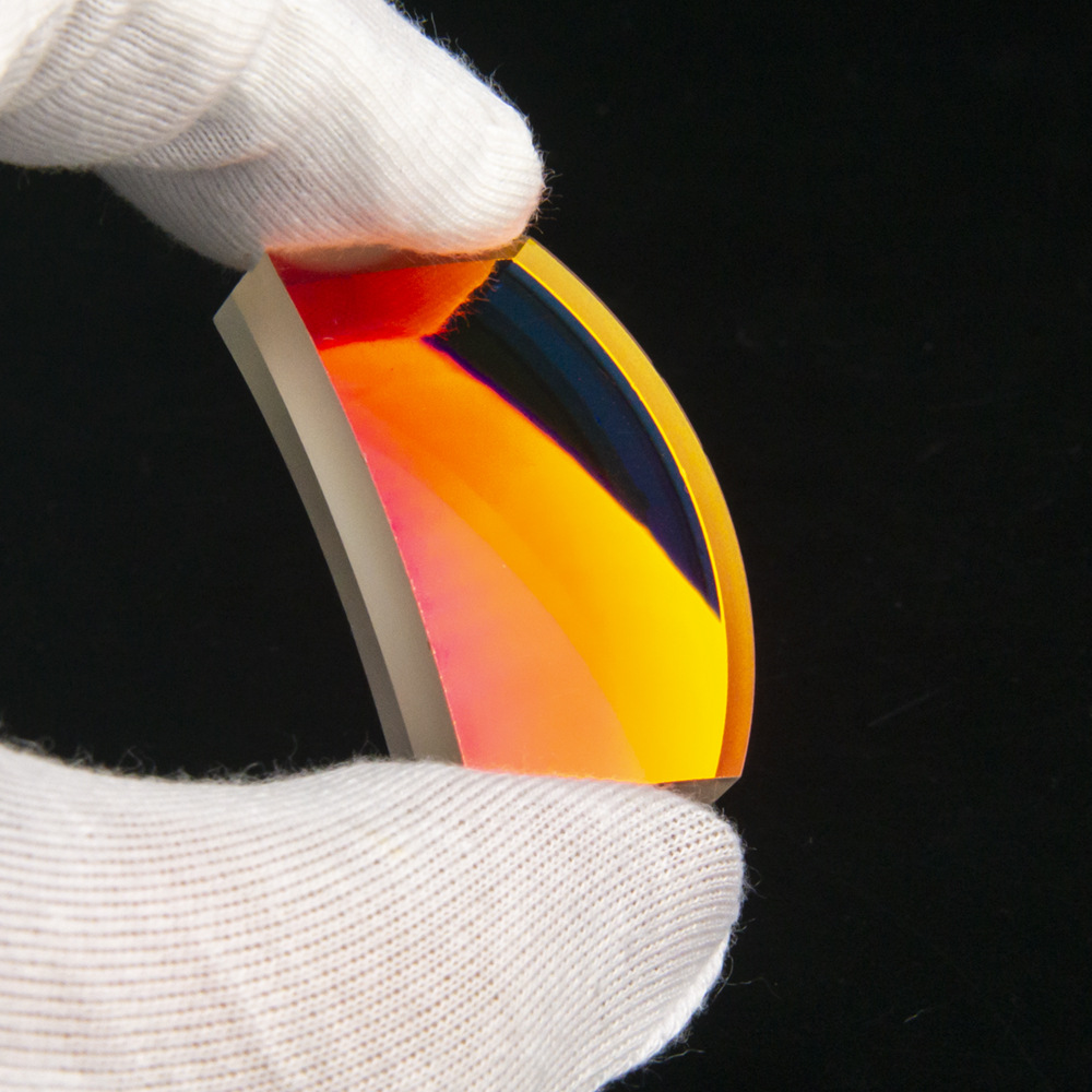 内红点瞄准镜 光学玻璃镜片定制加工 切割镀膜镜片胶合