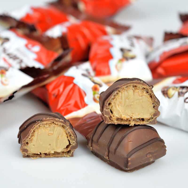 批发意大利缤纷乐迷你散装巧克力牛奶榛果威化巧克力86.4g