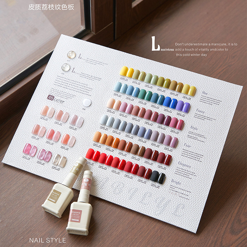 2024年新款美伊美卡比利儿48色甲油胶网红爆款显白美甲店专用