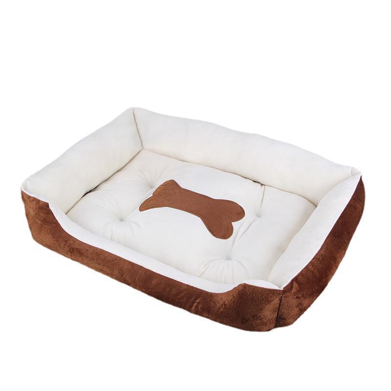 Factory Supplier Pet Kennel Cat Nest Dog Mat Golden Retriever Teddy Warm Four Seasons Pet Bed Pet Supplies Wholesale