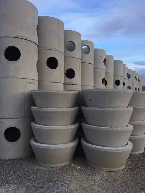 水泥检查井污水雨水观察井定制预制混凝土圆形方形管混泥土检查井