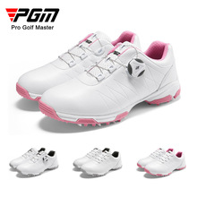PGM 厂家直供 高尔夫球鞋 女士鞋子 防滑防水 自动旋转鞋带鞋