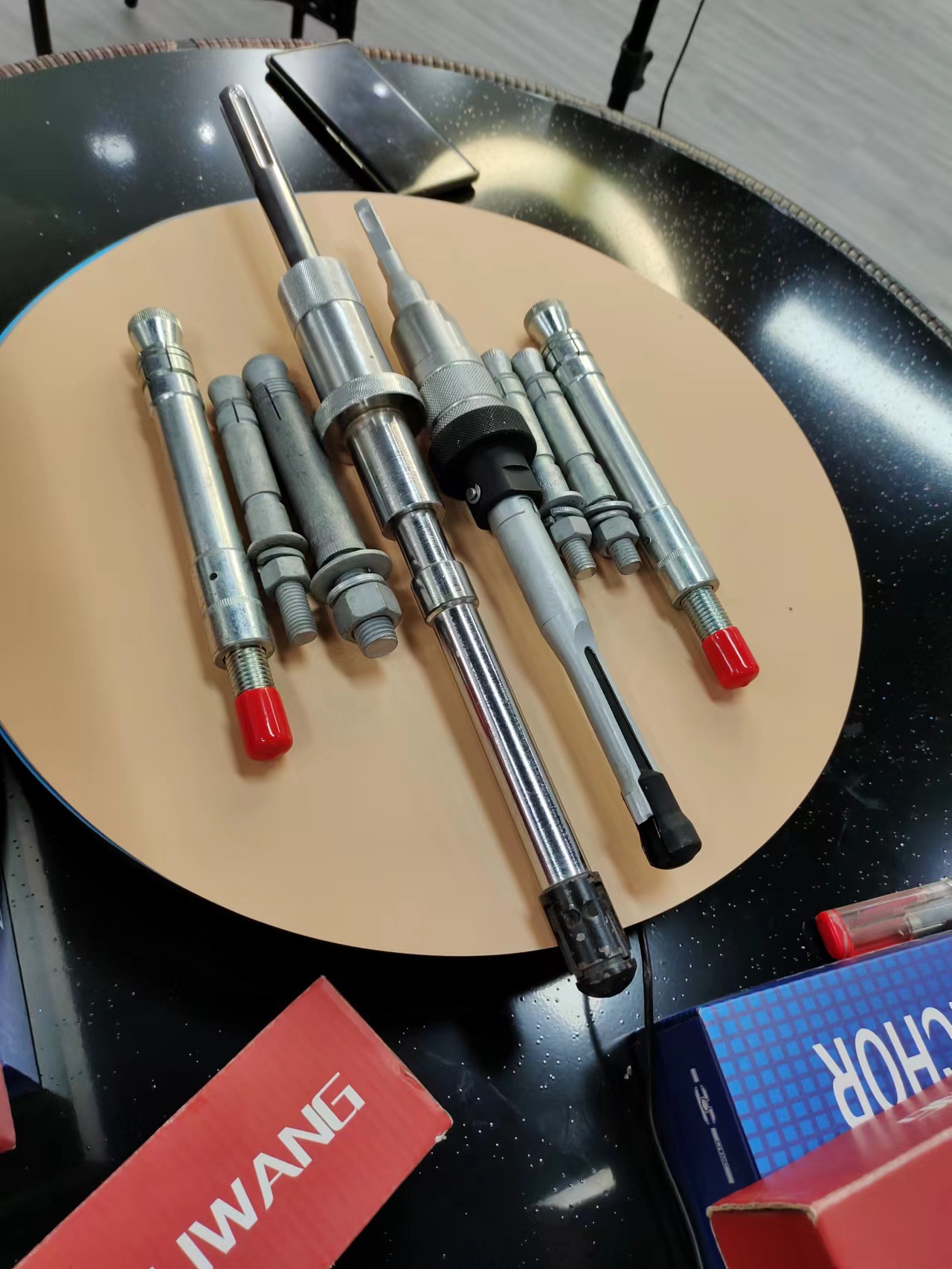 lhk-a m16/24x150后切扩底锚栓配套推进式扩孔钻头 厂家直销