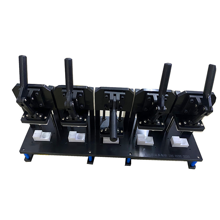 深圳市福永多工位气动保压治具 tws蓝牙耳机上盖手动保压治具夹具