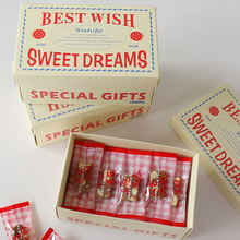 新款2023圣诞包装盒烘焙曲奇饼干牛轧糖国雪花酥圣诞节日礼物盒子