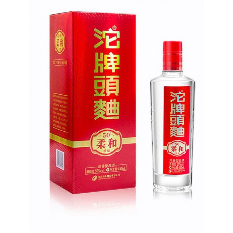 【2018年产】 沱牌老酒沱牌柔和头曲精酿50度450ml浓香型纯粮酒